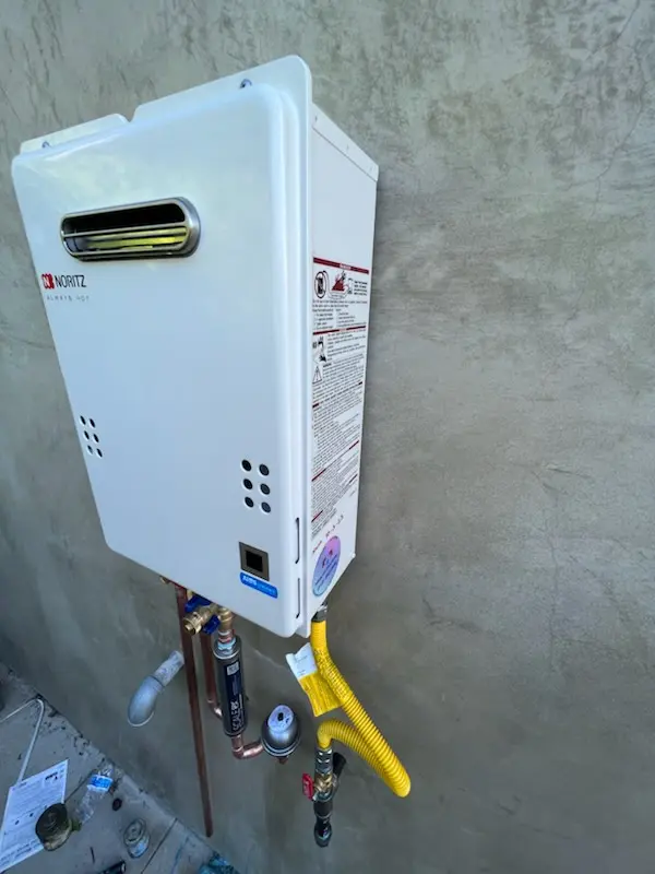 Tankless water heater installation for Villa Park homes